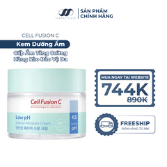 Kem Dưỡng Cấp Ẩm & Tăng Cường Hàng Rào Bảo Vệ Da Cell Fusion C Low pH pHarrier Moisture Cream Serene Space Sản Phẩm Chính Hãng