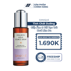 Tinh Chất Cấp Ẩm & Tái Tạo Trẻ Hoá Làn Da Danique Hyaluron Aqua Source Serum Serene Space Sản Phẩm Chính Hãng