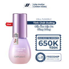 Tinh Chất Cấp Ẩm Mịn Da Căng Bóng Cell Fusion C Glass Skin Serum Serene Space Sản Phẩm Chính Hãng
