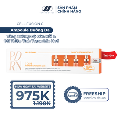 [2ml*7ea] Ampoule Tăng Cường Độ Đàn Hồi Giảm Nhăn & Chậm Lão Hoá Cell Fusion C Salmon PDRN Ampoule Serene Space Sản Phẩm Chính Hãng