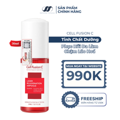 Tinh Chất Collagen & Peptide Phục Hồi Da Làm Chậm Lão Hoá Cell Fusion C Laser Rejuvenation Ampoule Serene Space Sản Phẩm Chính Hãng