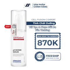 Tinh Chất Tái Tạo & Phục Hồi Da Tổn Thương Cell Fusion C Expert Dermagenis pH Biome Serum Serene Space Sản Phẩm Chính Hãng