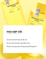 Nước Cân Bằng Làm Sáng & Dưỡng Ẩm Da Cell Fusion C Radiance Vita Toner Serene Space Sản Phẩm Chính Hãng