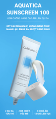 Kem Chống Nắng Cấp Ẩm & Làm Dịu Da Khô Cell Fusion C Aquatica Sunscreen 100 SPF50+ PA++++ Serene Space Sản Phẩm Chính Hãng