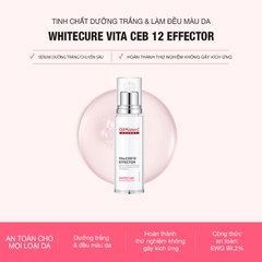 Tinh Chất Dưỡng Trắng Mờ Thâm & Sáng Da Đều Màu Cell Fusion C Expert Whitecure Vita.CEB12 Effector Serene Space Sản Phẩm Chính Hãng