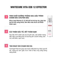 Tinh Chất Dưỡng Trắng Mờ Thâm & Sáng Da Đều Màu Cell Fusion C Expert Whitecure Vita.CEB12 Effector Serene Space Sản Phẩm Chính Hãng