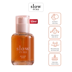 Serum Cải Thiện Thu Nhỏ Lỗ Chân Lông & Chống Lão Hoá Slowpure Pore Peel Serum Serene Space Sản Phẩm Chính Hãng