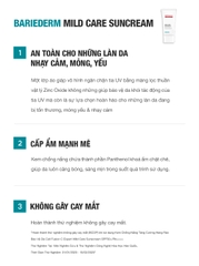 [Combo 50ml+50ml] Kem Chống Nắng Vật Lý Tăng Cường Hàng Rào Bảo Vệ Da Cell Fusion C Expert Barriederm Mild Care Suncream SPF 50+/ PA++++ Serene Space Sản Phẩm Chính Hãng