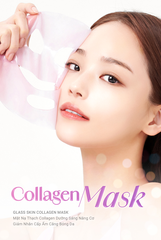 Mặt Nạ Collagen Cao Cấp Dưỡng Sáng Nâng Cơ Giảm Nhăn Cấp Ẩm Căng Bóng Da Cell Fusion C Glass Skin Collagen Mask Serene Space Sản Phẩm Chính Hãng