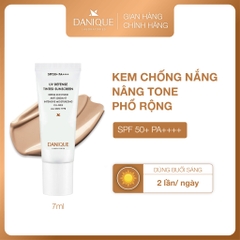 Kem Chống Nắng Nâng Tone Thay Kem Nền & Che Khuyết Điểm Danique UV Defense Tinted Sunscreen SPF 50+ PA++++ Serene Space Sản Phẩm Chính Hãng