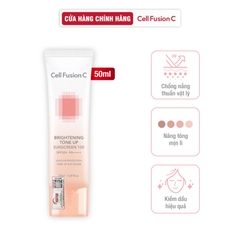 [Combo 50ml+50ml] Kem Chống Nắng Nâng Tone Ráo Mịn Kiềm Dầu Cell Fusion C Brightening Tone Up Sunscreen 100 SPF50+ PA ++++ Serene Space Sản Phẩm Chính Hãng