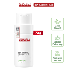 Bột Làm Sạch Sâu Dịu Nhẹ Cell Fusion C Expert Gentle Deep Powder Wash Serene Space Sản Phẩm Chính Hãng