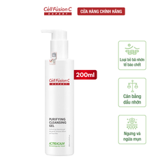 Gel Rửa Mặt Thanh Khiết Cho Da Nhờn Mụn Cell Fusion C Expert Purifying Cleansing Gel Serene Space Sản Phẩm Chính Hãng