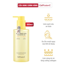Gel Rửa Mặt Làm Sáng & Dưỡng Ẩm Da Cell Fusion C Radiance Vita Cleansing Gel Serene Space Sản Phẩm Chính Hãng