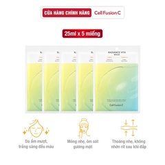Mặt Nạ Làm Sáng & Dưỡng Ẩm Da Cell Fusion C Radiance Vita Mask Serene Space Sản Phẩm Chính Hãng