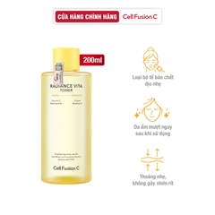 Nước Cân Bằng Làm Sáng & Dưỡng Ẩm Da Cell Fusion C Radiance Vita Toner Serene Space Sản Phẩm Chính Hãng