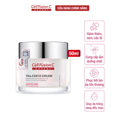 Kem Dưỡng Trắng Mờ Thâm & Sáng Da Đều Màu Cell Fusion C Expert Whitecure Vita.CEB12 Cream Serene Space Sản Phẩm Chính Hãng