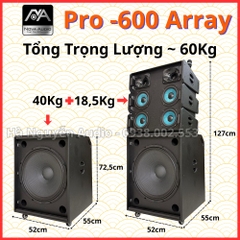 Loa Karaoke 5 Tấc Nova 600V Array Phiên Bản 2026