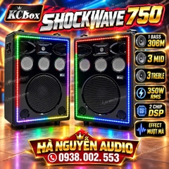 Loa Karaoke Xách Tay KCBox Shockwave 750