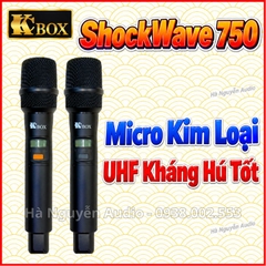 Loa Karaoke Xách Tay KCBox Shockwave 750