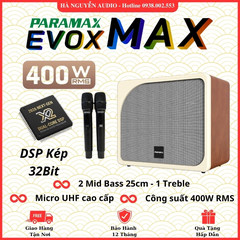 Loa Karaoke Xách Tay Paramax Evox Max