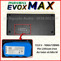 Loa Karaoke Xách Tay Paramax Evox Max