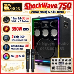 Loa Karaoke Xách Tay KCBox Shockwave 750