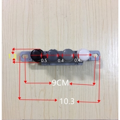 Công tắc số quạt 4 nút CHẤT LƯỢNG CAO