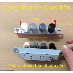 Công tắc số quạt 4 nút CHẤT LƯỢNG CAO