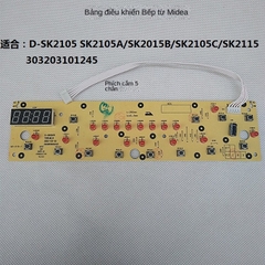 Mạch điều khiển bếp từ Mldea SK2105 A B C/SK2115
