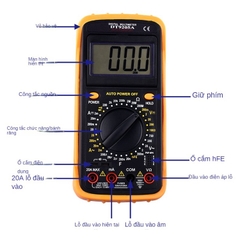 Đồng hồ điện tử vạn năng DT9205A