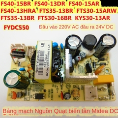 Mạch  nguồn quạt cây Mildea 15BR/13DR/15AR/13AR