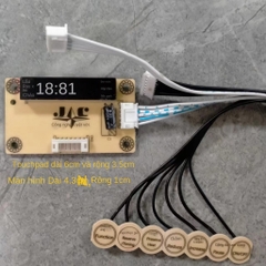 Mạch bếp từ đa năng 7 phím cảm ứng 2200W