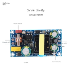Module nguồn xung  24v2A 24W AC-DC
