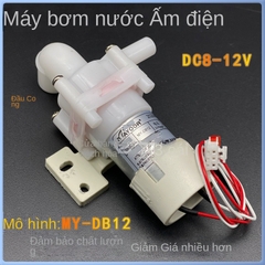 Bơm bình thủy điện,phích điện 8-12v