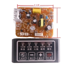 Mạch Bếp Hồng Ngoại Đa Năng Phím Bấm VẠN NĂNG - Bo Mạch Vỉ Cục Board Công Suất Thay Thế Chế Mới
