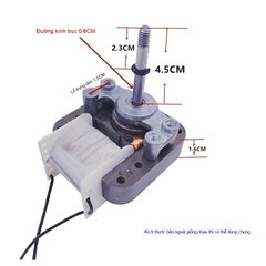 Bộ Động Cơ Quạt Máy Chiên Không Dầu Đa Năng 220V Trục Quay Định Vị Chuẩn Zin 100%