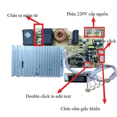 Bo Mạch Đa Năng Bếp Từ 2200W Chính Hãng – Công Suất Mạnh Mẽ, Hoạt Động Ổn Định, Dễ Lắp Đặt