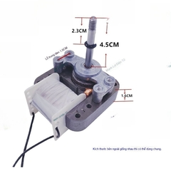 Bộ Động Cơ Quạt Máy Chiên Không Dầu Đa Năng 220V Trục Quay Định Vị Chuẩn Zin 100%
