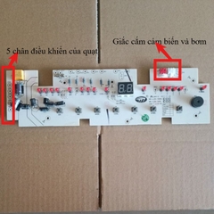 Bo Mạch Quạt Hơi Nước Kangaroo KG50F19 - Mạch Điều Khiển Linh Kiện Thay Thế Chính Hãng