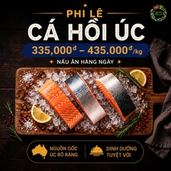 Phi Lê Cá Hồi Úc hộp 300gr