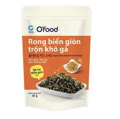 Rong biển giòn trộn khô gà Miwon gói 30g