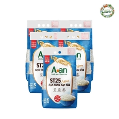 Gạo Thơm ST25 Mê Gạo – Túi 5kg