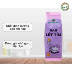 Gạo Lứt Tím Vinh Hiển – Túi 1kg