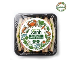 Sandwich Ham &amp; Cheese Food Mart Xanh 300gr