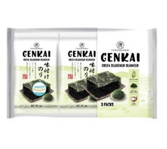 Lốc 3 gói rong biển lá xanh Tohogenkai 4g