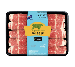 Gầu bò Úc cắt lát New Zealand 400G