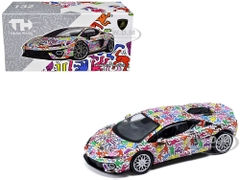 Lamborghini Temerario "Keith Haring Livery" White with Graphics