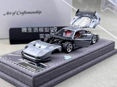 Ferrari F40 Silver Gray clear varnish