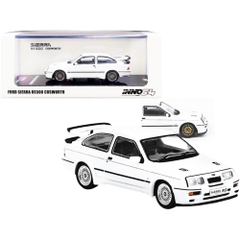 Xe Mô Hình Ford Sierra RS500 Cosworth 1986 1:64 Inno Models ( Trắng )